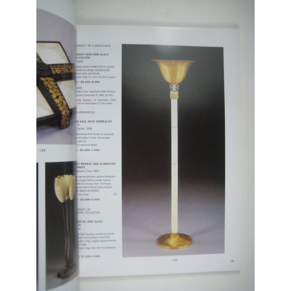 Christie Auction Catalog 20th Century Decorative Arts 2000 New York Sale 8465 - Picture 6 of 10